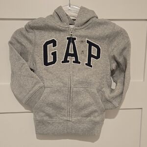 GAP Kids Heather Gray Zip-Up Hoodie NWT
